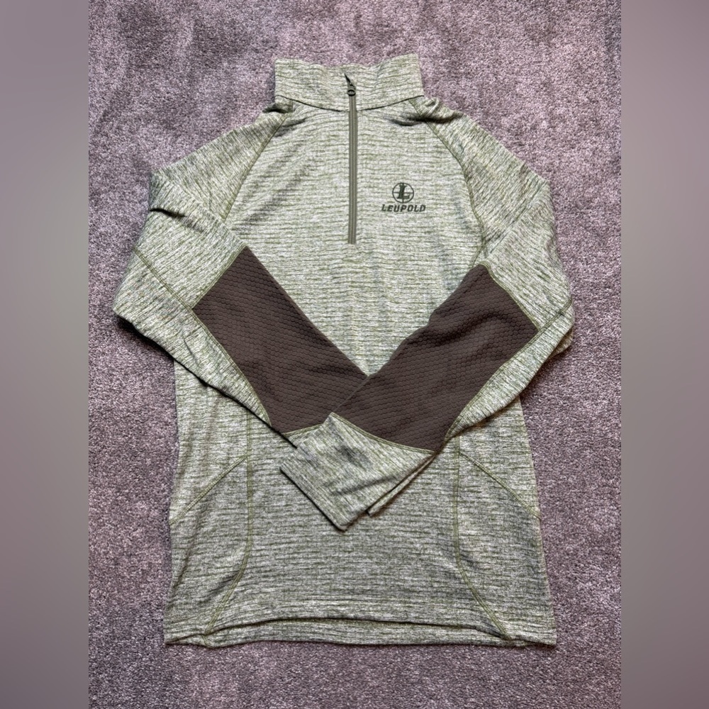 Mens Leupold Green/Brown Long Sleeve (M)